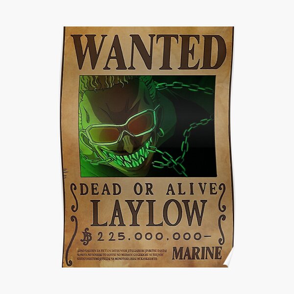 Laylow recherché Poster