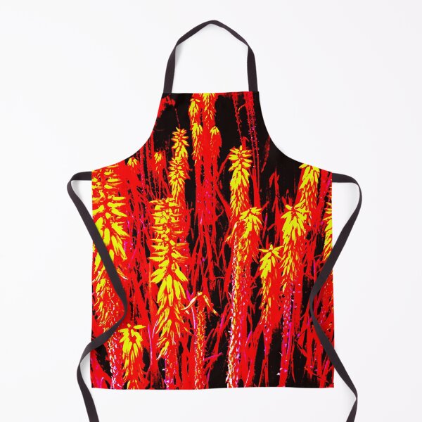 Item preview, Abstract Yello- Fiery Red Aloe Flowers by Iritof designed and sold by iritof.