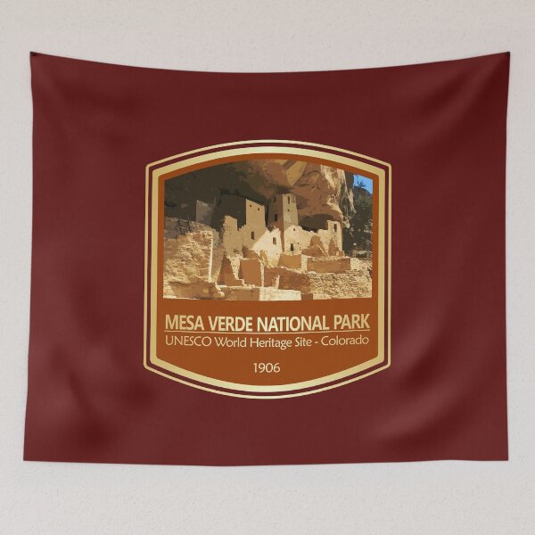 Item preview, Mesa Verde National Park (PF) designed and sold by curranmorgan.