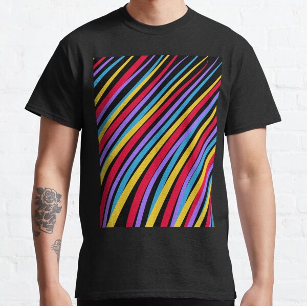Streaking by OneDayOneImage - 80s Style - Pop Art - Graduation Gift Idea Classic T-Shirt