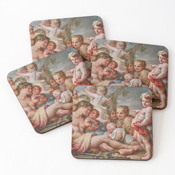 Item preview, Bacchus with Putti | Francesco Corneliani | Late 18th Century Greek Mythology Art designed and sold by CJET.