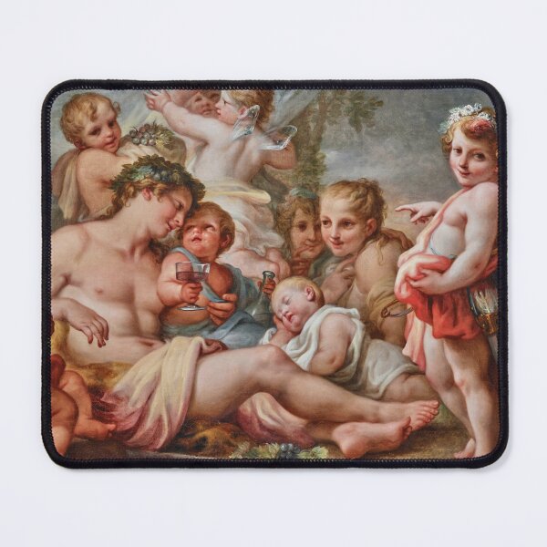 Item preview, Bacchus with Putti | Francesco Corneliani | Late 18th Century Greek Mythology Art designed and sold by CJET.