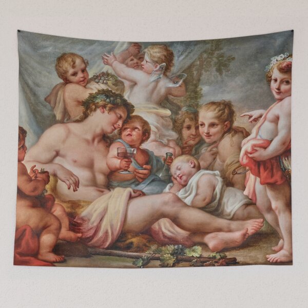 Item preview, Bacchus with Putti | Francesco Corneliani | Late 18th Century Greek Mythology Art designed and sold by CJET.