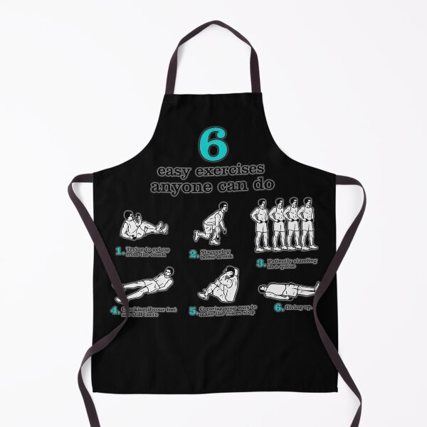 Item preview, 6 easy exercises anyone can do - for black background items designed and sold by IMNIUM.