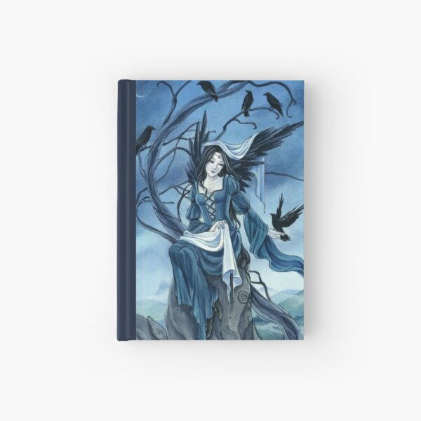 Aperçu de l'œuvre Trône des corbeaux, Dark Angel, art fantastique par Meredith Dillman créée et vendue par Meredith Dillman.