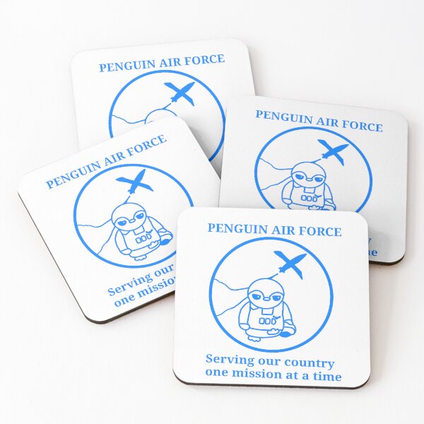Item preview, Penguin Air Force Service designed and sold by MrGuin.