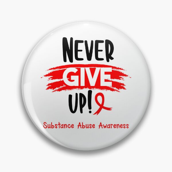 Item preview, Substance Abuse Warrior - Substance Abuse Awareness - Never Give Up! designed and sold by Robbsyn.