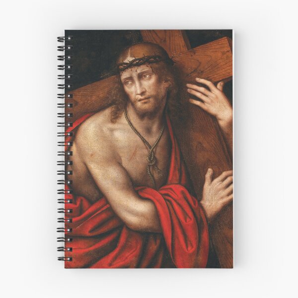 Item preview, Christ Carrying the Cross | Giovanni Pietro Rizzoli | 1535 Renaissance Gospel Biblical Art designed and sold by CJET.