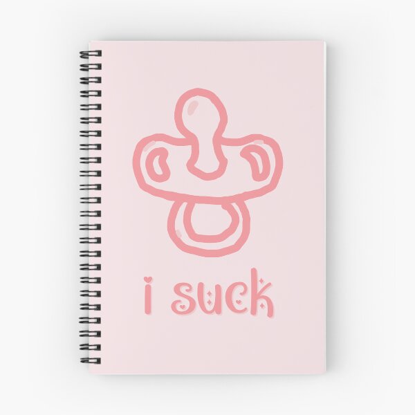 Item preview, "I Suck" Pink Pacifier - Rude Graphic designed and sold by roselikething.