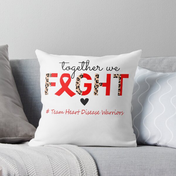 Item preview, Heart Disease Awareness Together We Fight Team Heart Disease Warriors designed and sold by whlrcheryl.