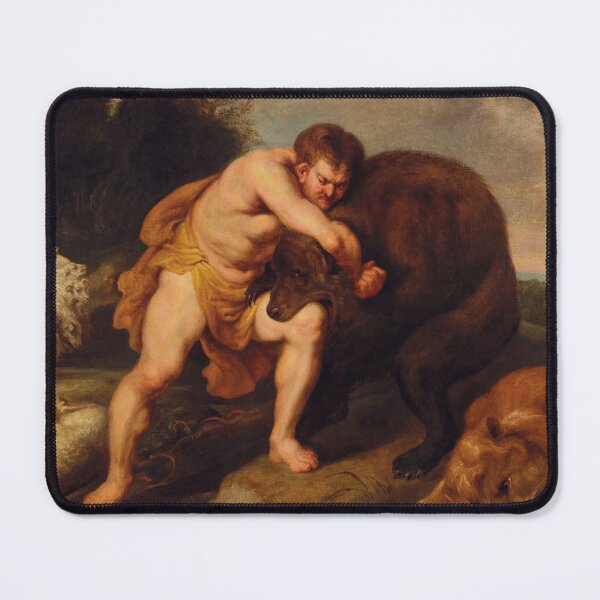 Item preview, David Fighting the Bear | Peter Paul Rubens | 1628 Renaissance Biblical Art designed and sold by CJET.