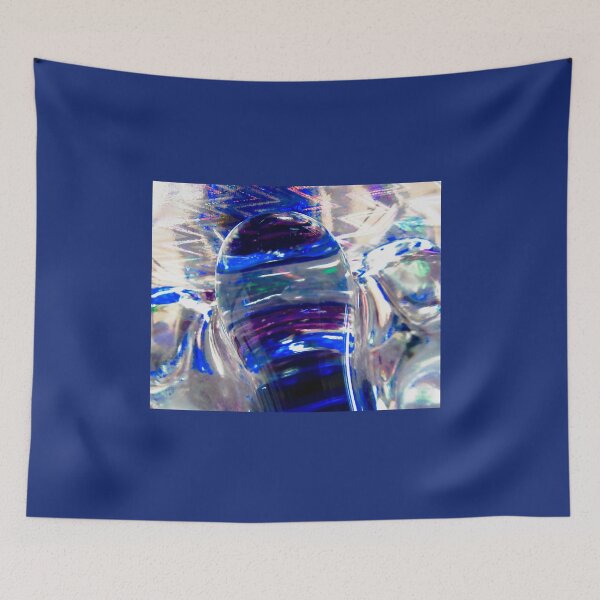 Item preview, Glass Abstract in blue designed and sold by Shulie1.