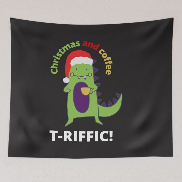 Item preview, Christmas And Coffee T- Riffic! designed and sold by marvacousins246.