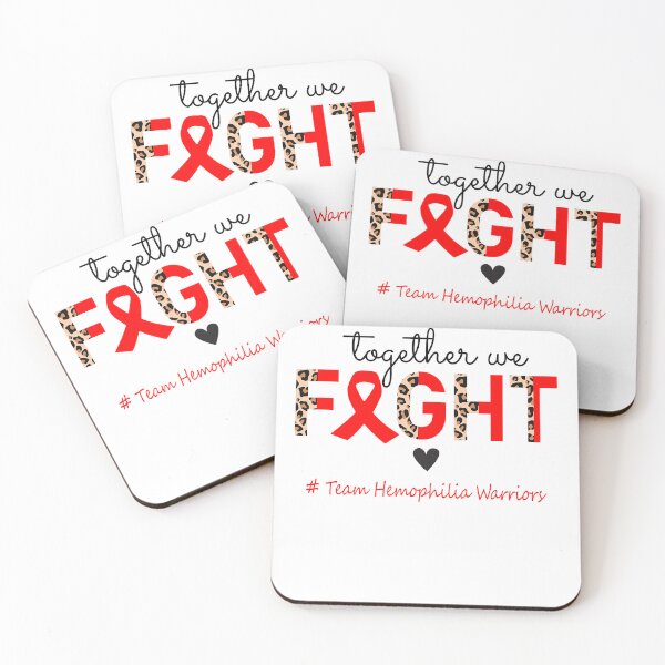 Item preview, Hemophilia Awareness Together We Fight Team Hemophilia Warriors designed and sold by whlrcheryl.