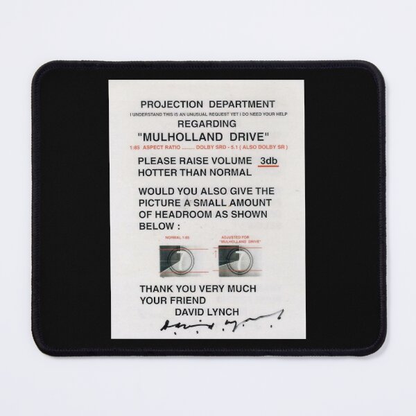 Item preview, Special Present Projection Department Mulholland Drive Vintage Photograp designed and sold by DockinsJager.