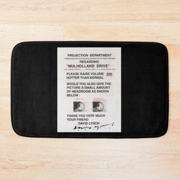 Item preview, Special Present Projection Department Mulholland Drive Vintage Photograp designed and sold by DockinsJager.