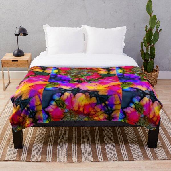 Item preview, Arte abstracto multicolor fractal designed and sold by Flowerone.