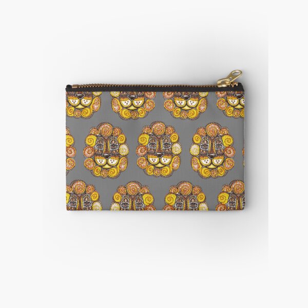 Item preview, lion pattern cartoon grey designed and sold by lex-sky.