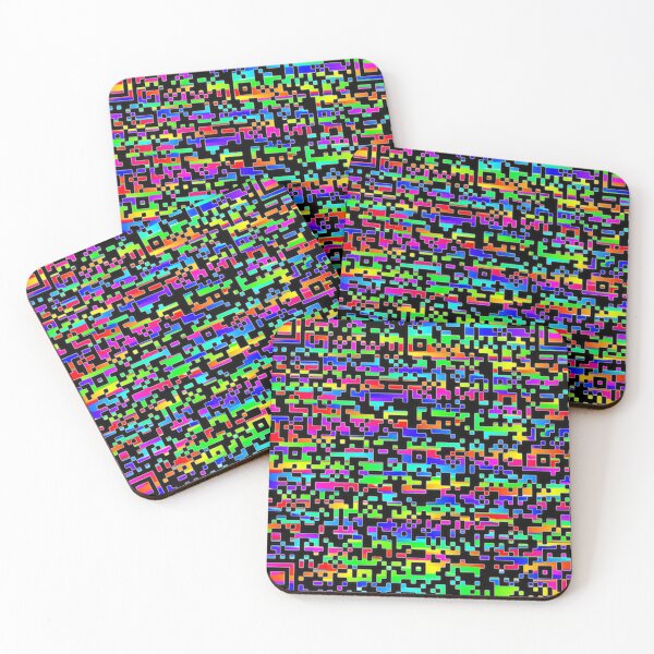Item preview, Rainbow abstract QR Universal n ° 11 designed and sold by Gotoo.