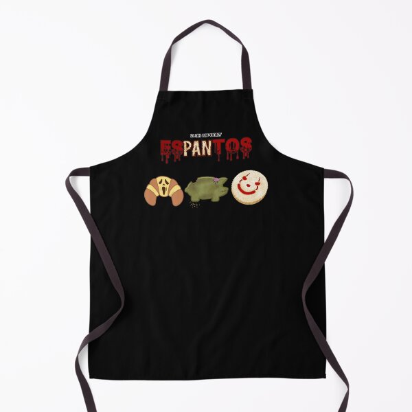 Item preview, Smiley Horror Pan Dulce EsPANtos Marranito Latino Halloween Sweet Dessert Baker Conchas Horror  designed and sold by Francielandia.