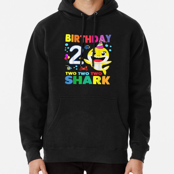 Kids Baby Shark 2nd Birthday Boy Girl 2 Year Old Gift Kids