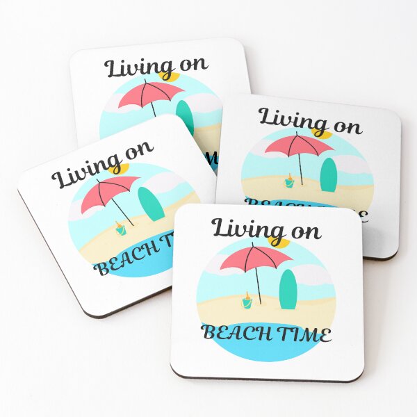 Item preview, Living on Beach Time designed and sold by RWCarpenter.