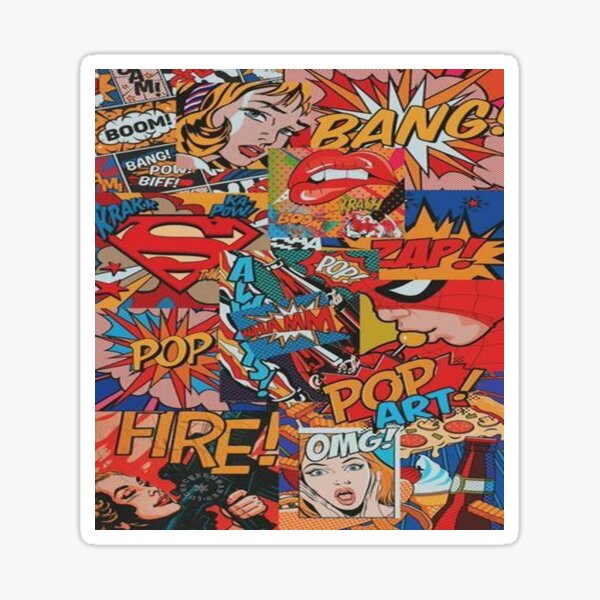 Sticker Pop Art BD BANG! - Magic Stickers