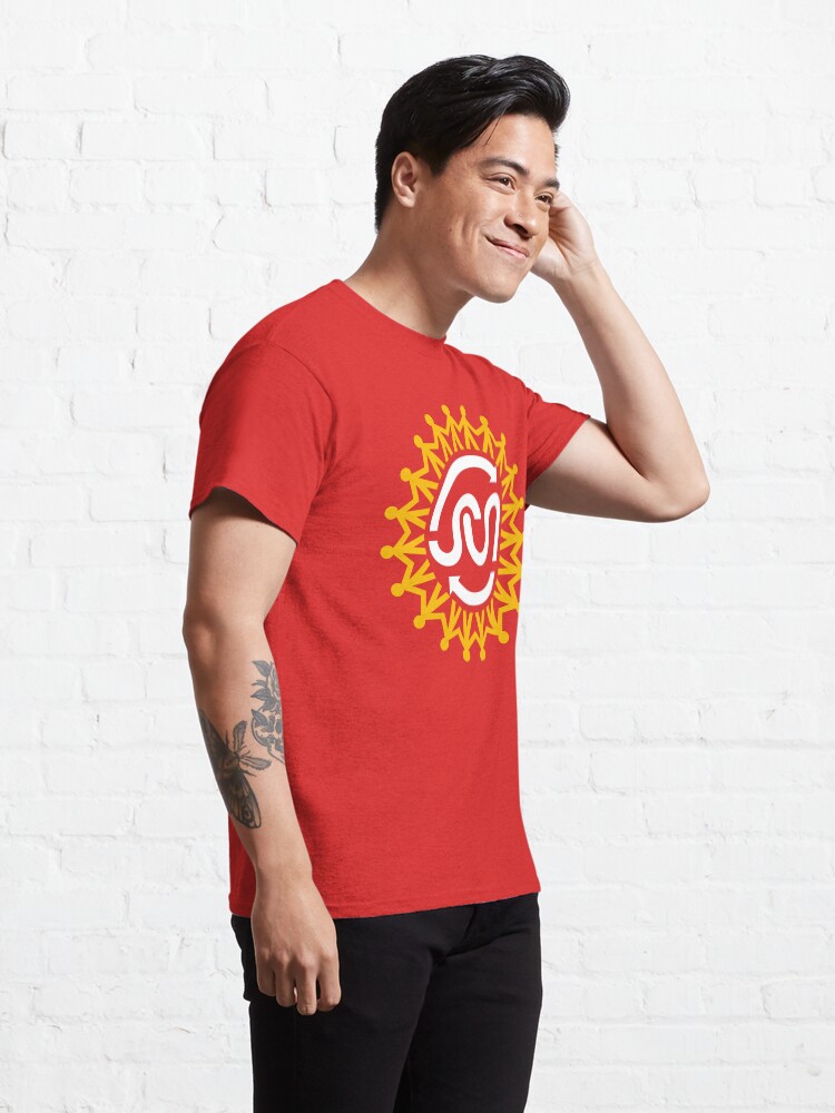 Thumbnail 5 of 7, Classic T-Shirt, Sun designed and sold by Jarren Nylund.