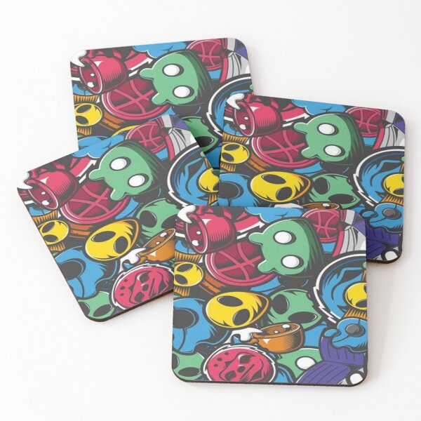 Item preview, Skulls and Martians designed and sold by Teixeira224.