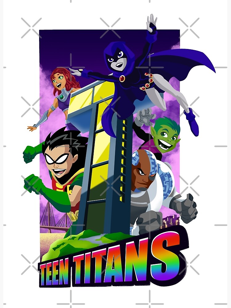 Teen Titans Go Group Sitting Custom T-Shirt Personalize Birthday Tshirt  Robin