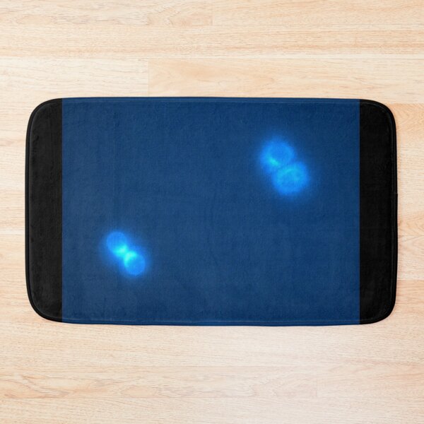 Item preview, Neon blue cells - glowing biology designed and sold by ArtByScience.