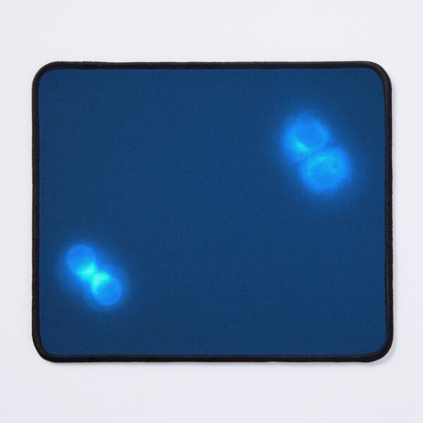 Item preview, Neon blue cells - glowing biology designed and sold by ArtByScience.