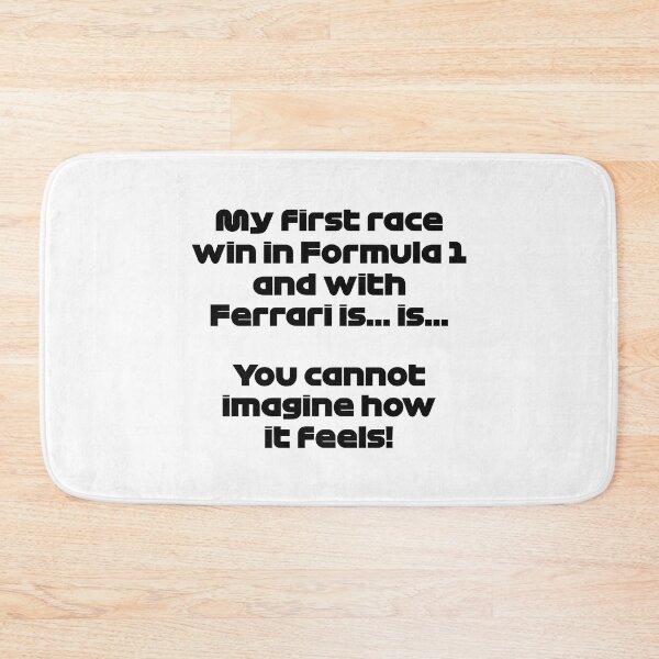Item preview, SAI. My First Race Win! - Best Team Radio British 2022 GP (Black) designed and sold by FilipeFerreira.