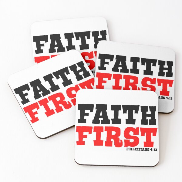 Item preview, FAITH FIRST  PHILIPPIANS 4:13 designed and sold by CRINGEWORTHY TEES.