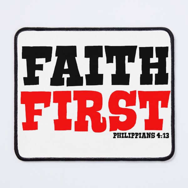 Item preview, FAITH FIRST PHILIPPIANS 4:13 designed and sold by CRINGEWORTHY TEES.