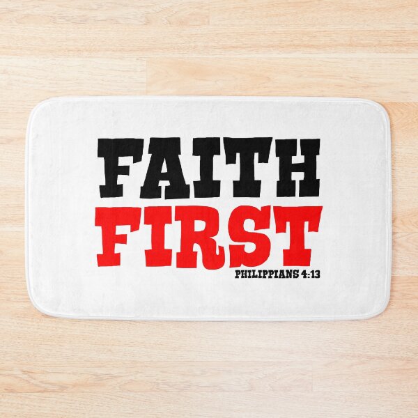 Item preview, FAITH FIRST  PHILIPPIANS 4:13 designed and sold by CRINGEWORTHY TEES.