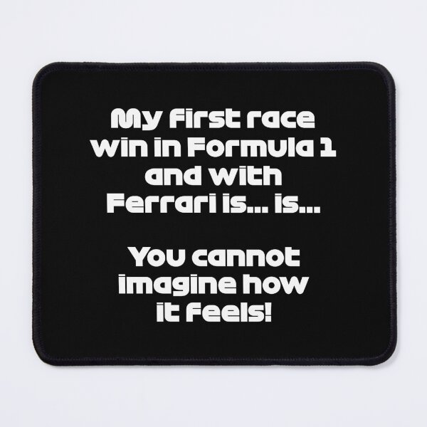 Item preview, SAI. My First Race Win! - Best Team Radio British 2022 GP (White) designed and sold by FilipeFerreira.