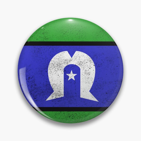 Item preview, Indigenous Torres Strait Islander Flag [Worn Look] designed and sold by politicalamity.