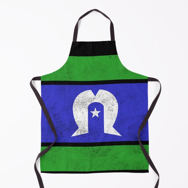 Item preview, Indigenous Torres Strait Islander Flag [Worn Look] designed and sold by politicalamity.