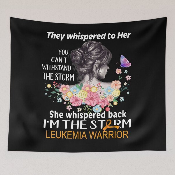 Item preview, Leukemia Warrior I'm The Storm Leukemia Awareness designed and sold by Hatjar.