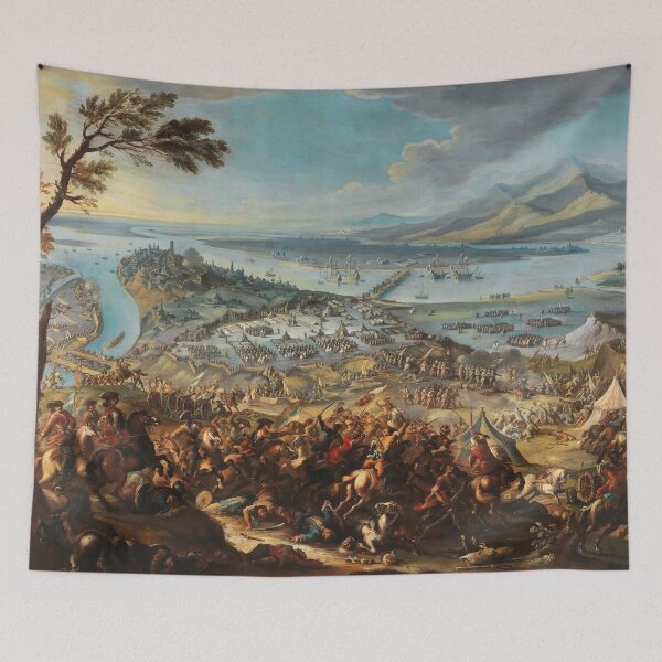 Item preview, Prince Eugene of Savoy During the Battle of Belgrade | Antonio Calza | 1709 Art designed and sold by CJET.