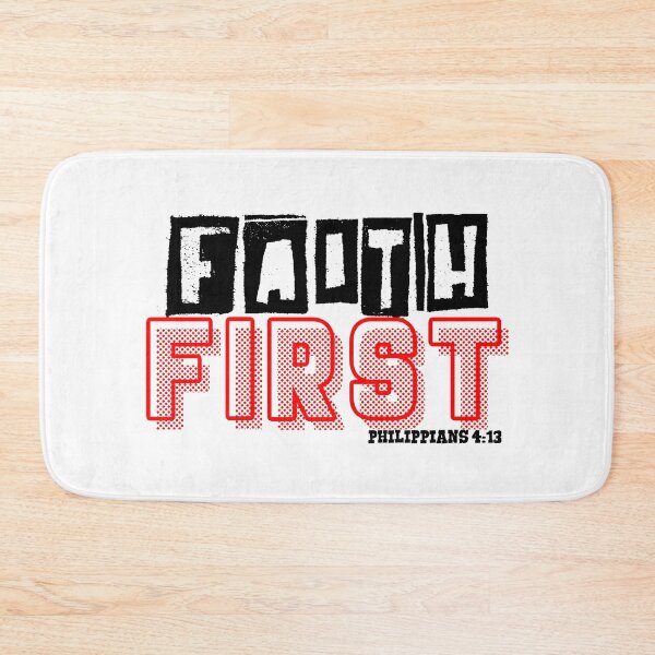 Item preview, FAITH FIRST  PHILIPPIANS 4:13 designed and sold by CRINGEWORTHY TEES.