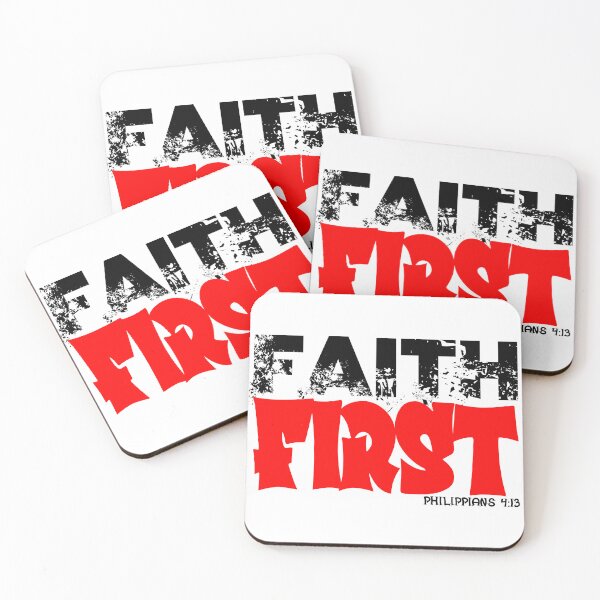 Item preview, FAITH FIRST  PHILIPPIANS 4:13 designed and sold by CRINGEWORTHY TEES.