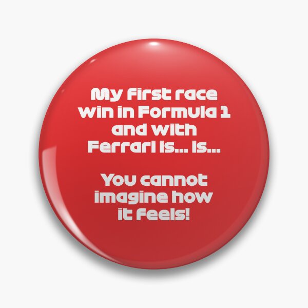 Item preview, SAI. My First Race Win! - Best Team Radio British 2022 GP (Red BG) designed and sold by FilipeFerreira.