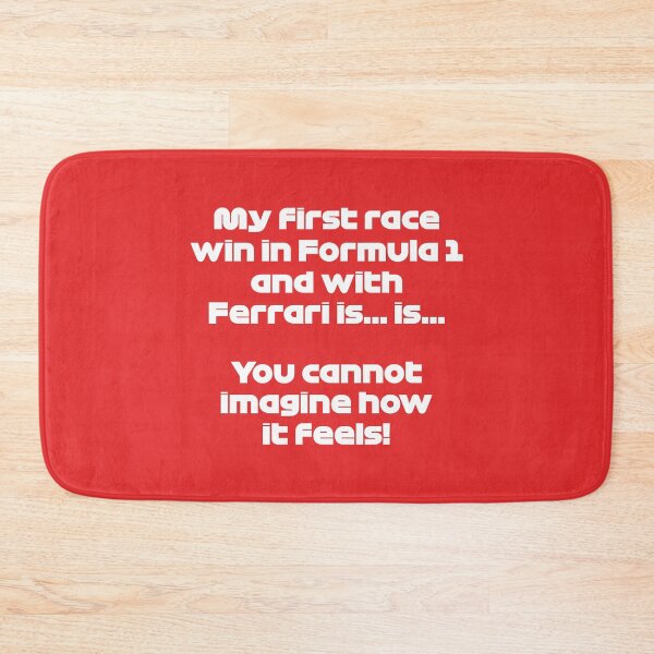 Item preview, SAI. My First Race Win! - Best Team Radio British 2022 GP (Red BG) designed and sold by FilipeFerreira.