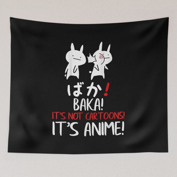 Item preview, Baka Rabbit Slap Idiot Japanese Manga Its Anime not Cartoons designed and sold by AgnesGeller.