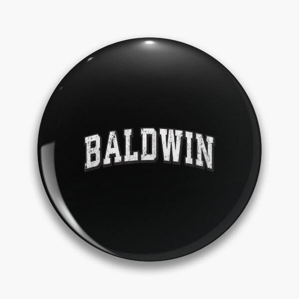 Item preview, Baldwin Pennsylvania Vintage Athletic Sports B&W Print designed and sold by AgnesGeller.