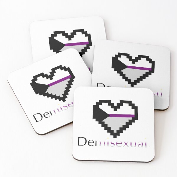 Item preview, Demisexual Pride Heart Pixel Design designed and sold by Avas Friend.