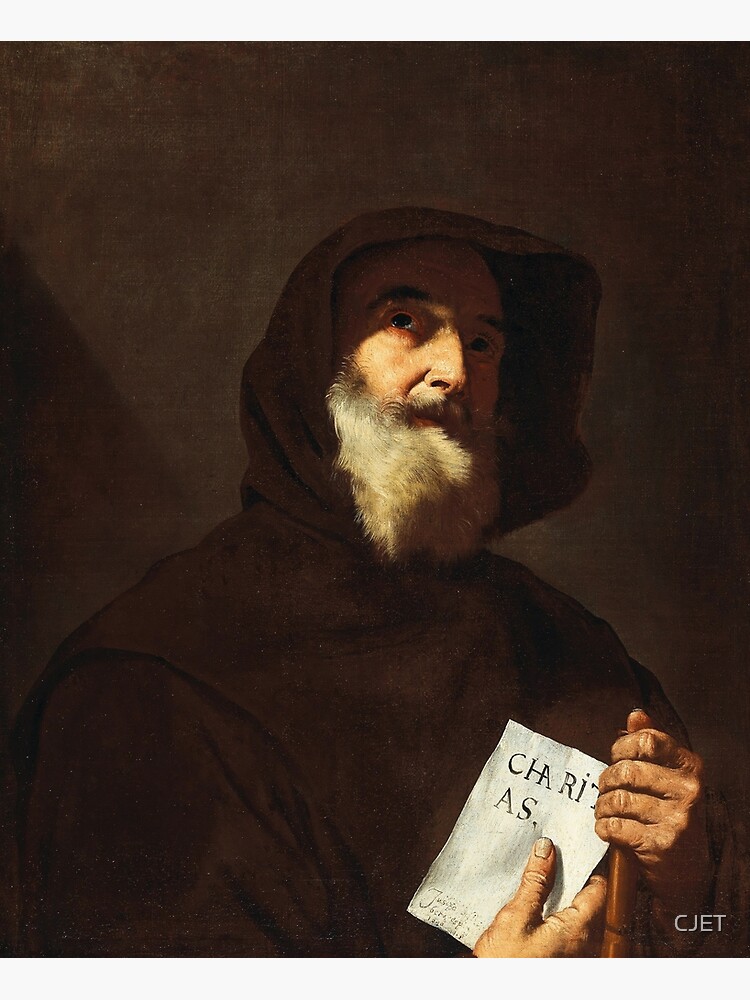 Saint Francis Of Paola Jusepe De Ribera 1640 Renaissance Christian