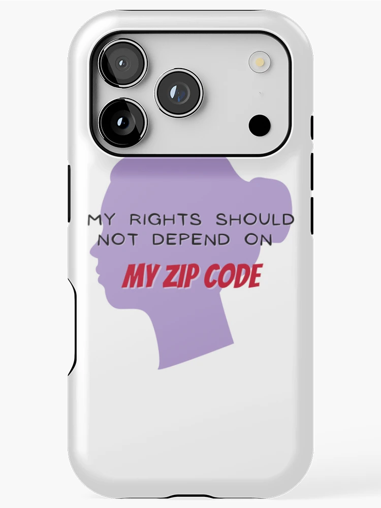 Thumbnail 1 of 4, iPhone Case, My Rights & My Zip Code designed and sold by MyTimeCreative.